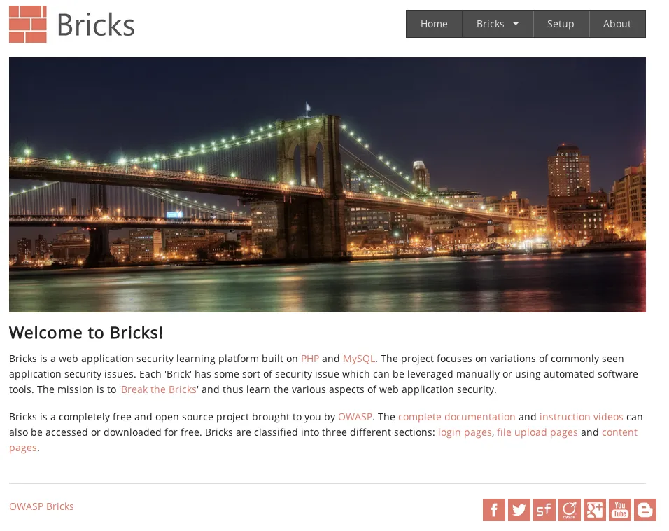OWASP Bricks